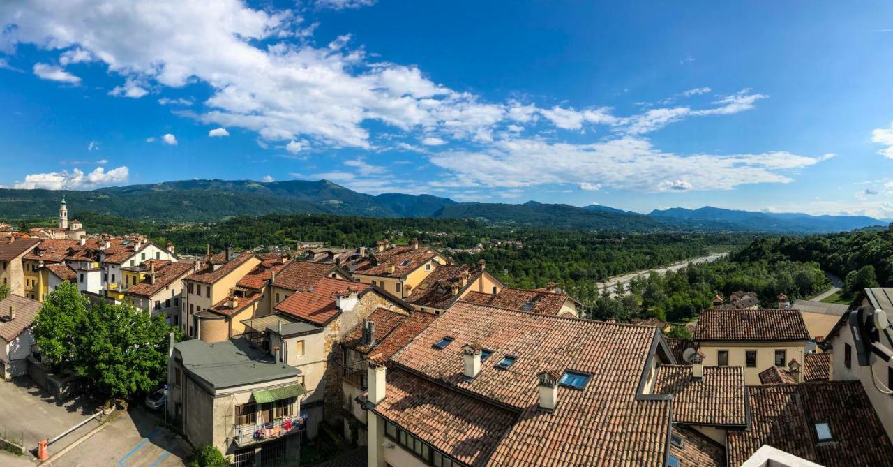 Apartmán Attico Panoramico In Centro - Civetta Belluno Exteriér fotografie